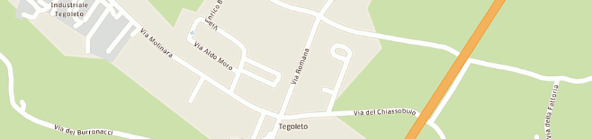 Mappa della impresa forno moretti tegoleto sas di tommaso moretti e c a CIVITELLA IN VAL DI CHIANA