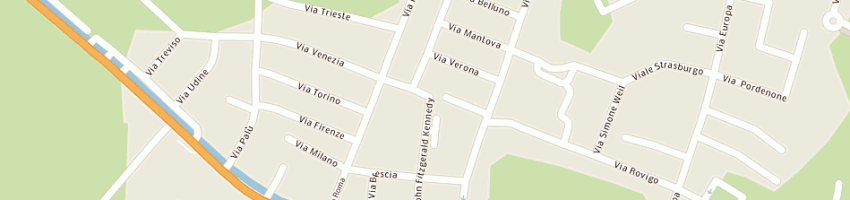 Mappa della impresa esquinazy maria cristina a RUBANO
