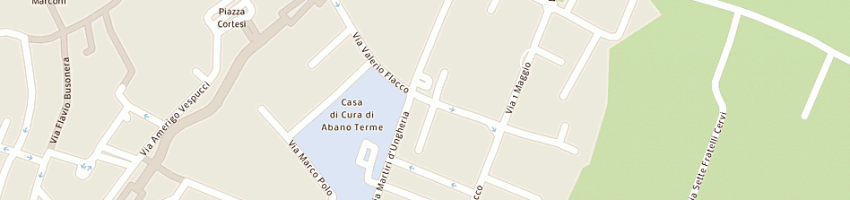 Mappa della impresa dal sasso gioielli snc di dal sasso giancarlo e andrea a ABANO TERME