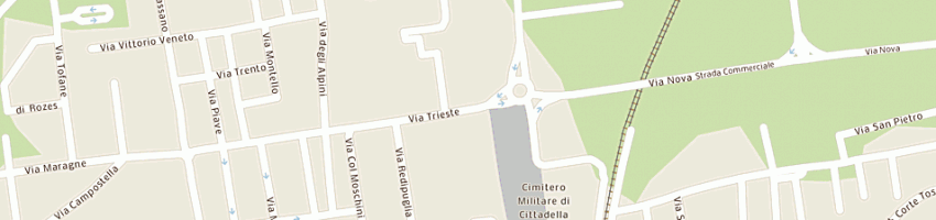 Mappa della impresa autoscuola melegari a PADOVA