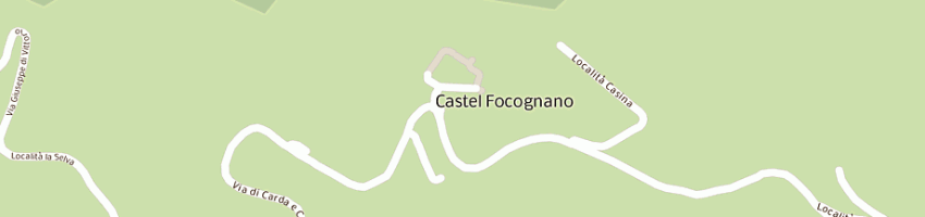 Mappa della impresa marinelli arredo urbano srl a CASTEL FOCOGNANO