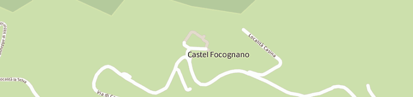Mappa della impresa bartolini alberto a CASTEL FOCOGNANO