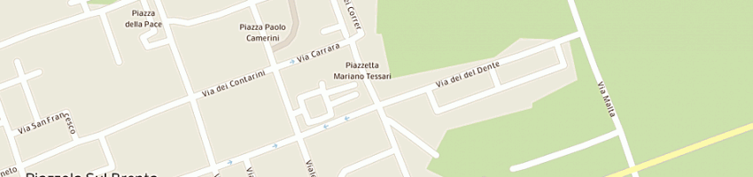Mappa della impresa partito democratico della sinistra a PIAZZOLA SUL BRENTA