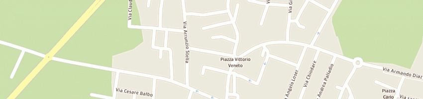 Mappa della impresa art rock cafe' a ABANO TERME