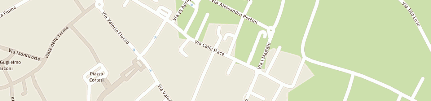 Mappa della impresa erboristeria sanitaria punto salute les herbes drssa taribello nadia a ABANO TERME