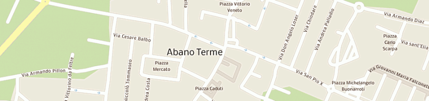 Mappa della impresa reverenna alida a ABANO TERME