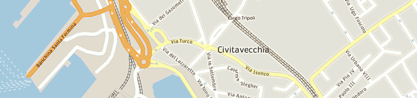 Mappa della impresa calistri di lavorini roberto e c snc a ROMA