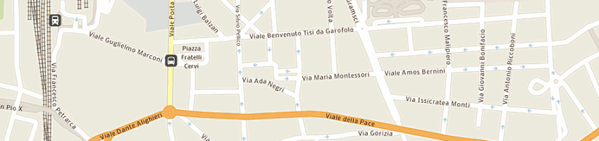 Mappa della impresa scuole pubbliche - elementari a ROVIGO