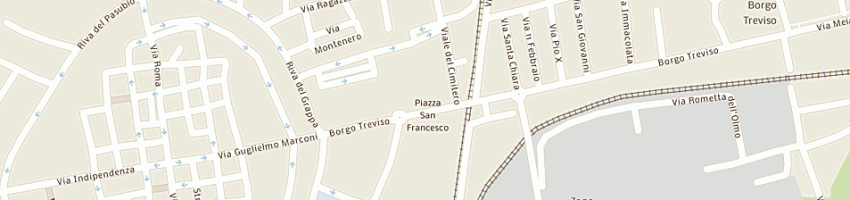 Mappa della impresa convento s francesco a CITTADELLA