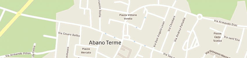 Mappa della impresa peruzzo e c srl a ABANO TERME