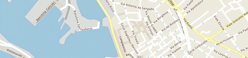 Mappa della impresa cs data srl a CIVITAVECCHIA