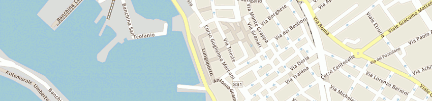 Mappa della impresa bonelli nadia a CIVITAVECCHIA