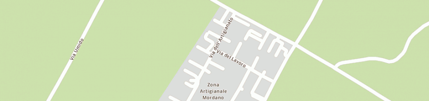 Mappa della impresa sistel progetti srl a MORDANO