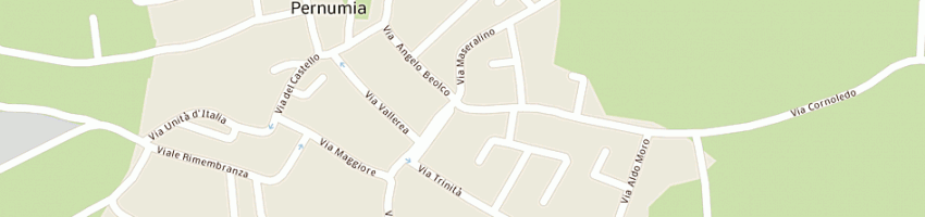 Mappa della impresa baraldo roberto a PERNUMIA