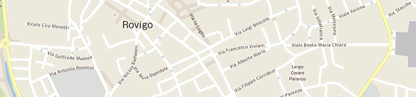 Mappa della impresa zambon giuliano a ROVIGO