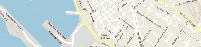Mappa della impresa raguso grazia a CIVITAVECCHIA