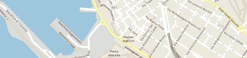 Mappa della impresa soprintendenza alle antichita' dell'etruria meridionale a CIVITAVECCHIA