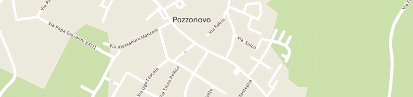 Mappa della impresa tps di zanasi n e c sas a POZZONOVO