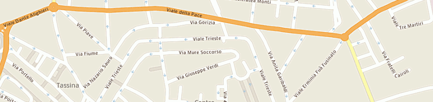 Mappa della impresa centro francescano di ascolto a ROVIGO