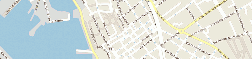Mappa della impresa alphaprint srl a ROMA
