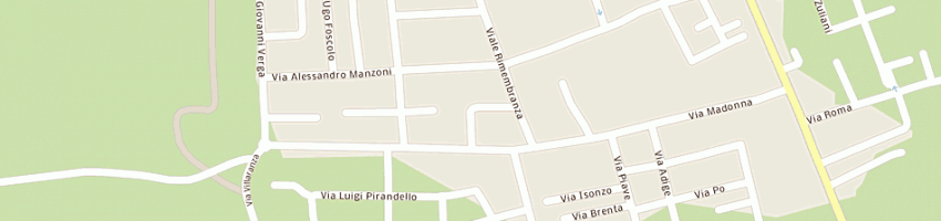 Mappa della impresa padovamed srl a VILLAFRANCA PADOVANA