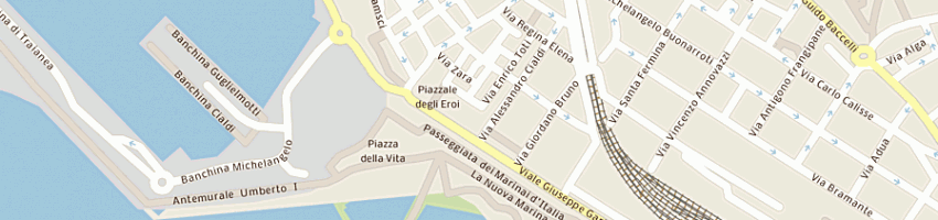 Mappa della impresa ristorante da mimma a CIVITAVECCHIA