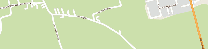 Mappa della impresa man sas di bergamin mauro pettenuzzo nicola e c a SAN GIORGIO IN BOSCO