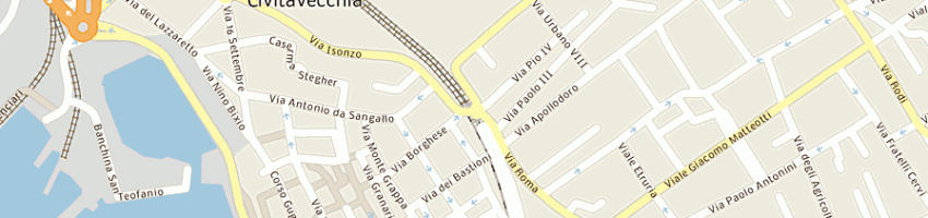 Mappa della impresa ciafani stefano a CIVITAVECCHIA