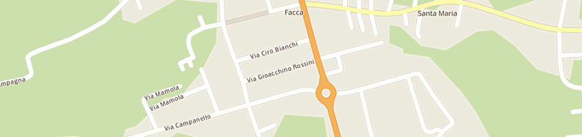 Mappa della impresa facca sas di pojana laura e c a CITTADELLA