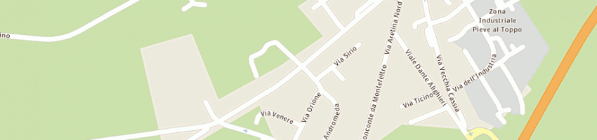 Mappa della impresa bazar benassi di giusti paolo e c snc a CIVITELLA IN VAL DI CHIANA