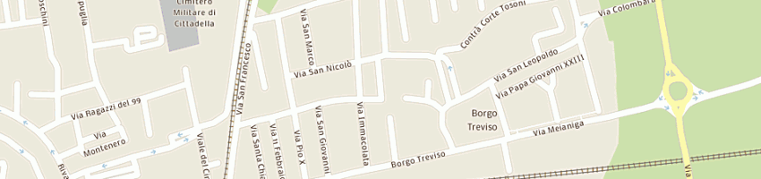 Mappa della impresa fara di largo primo e c (snc) a CITTADELLA
