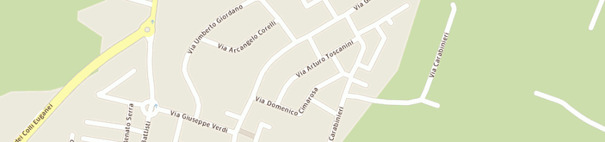 Mappa della impresa sartore vincenzo a ABANO TERME