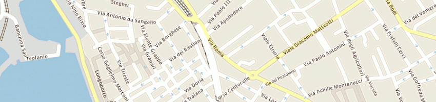 Mappa della impresa fiorentini pierluigi a CIVITAVECCHIA
