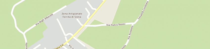 Mappa della impresa mencarelli danilo a TORRITA DI SIENA