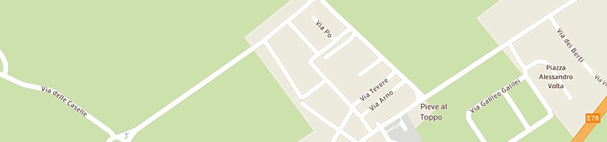 Mappa della impresa fabbroni snc a CIVITELLA IN VAL DI CHIANA