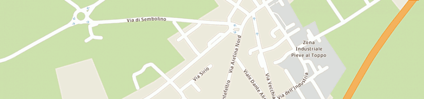 Mappa della impresa paper point (snc) a CIVITELLA IN VAL DI CHIANA