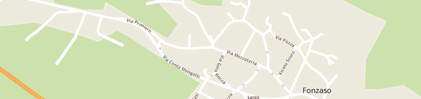 Mappa della impresa canossiani a FONZASO
