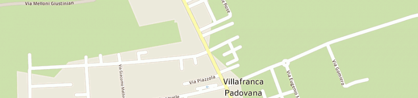 Mappa della impresa dermit srl a VILLAFRANCA PADOVANA