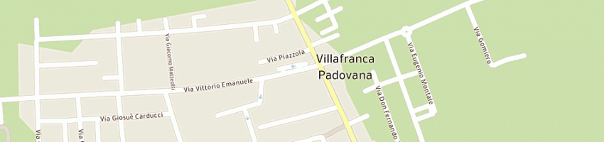 Mappa della impresa macelleria cantarello tiziano a VILLAFRANCA PADOVANA