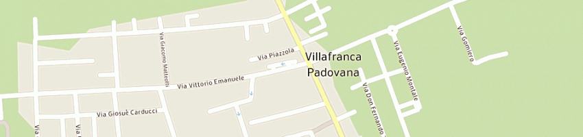 Mappa della impresa castiglioni stefano-forin valerio- galliotto andrea snc a VILLAFRANCA PADOVANA