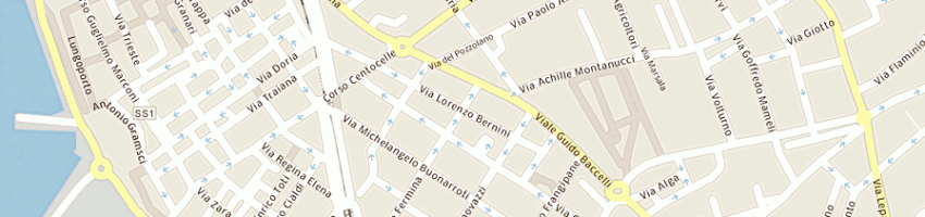 Mappa della impresa gallo luigi e c snc a CIVITAVECCHIA