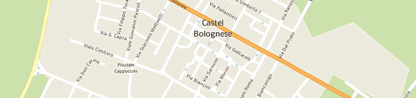 Mappa della impresa peroni stefano a CASTEL BOLOGNESE