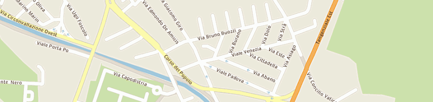 Mappa della impresa suardi andrea a ROVIGO