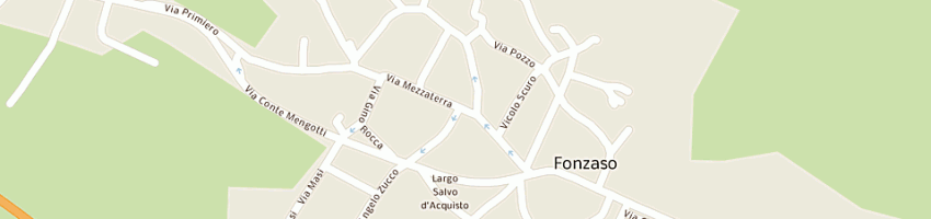 Mappa della impresa cassa rurale della bassa valsugana banca di credito cooperativo scp a FONZASO
