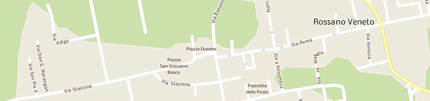 Mappa della impresa irma srl a ROSSANO VENETO