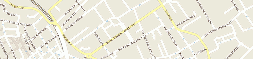 Mappa della impresa casalini pierluigi a CIVITAVECCHIA