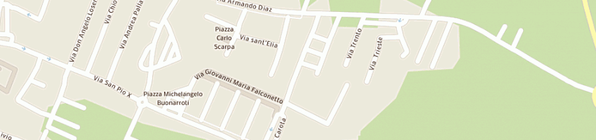 Mappa della impresa bressan olivio a ABANO TERME