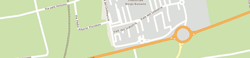 Mappa della impresa priore snc di priore antonio e c a CITTADELLA