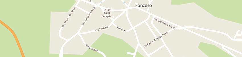 Mappa della impresa flli borra - autotrasporti di v borra e c snc a FONZASO