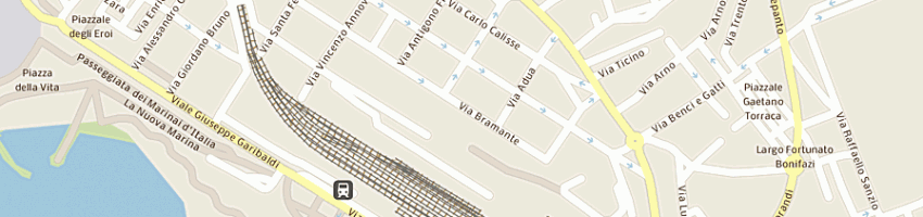 Mappa della impresa luciani parati di luciani marco a CIVITAVECCHIA